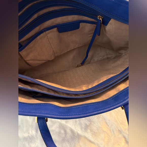 Michael Kors Vibrant Blue Tote - Picture 6 of 8